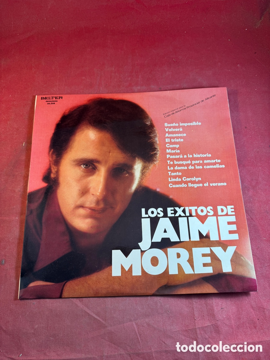 Discos de vinilo: LOS &Eacute;XITOS DE JAIME MOREY - Foto 1