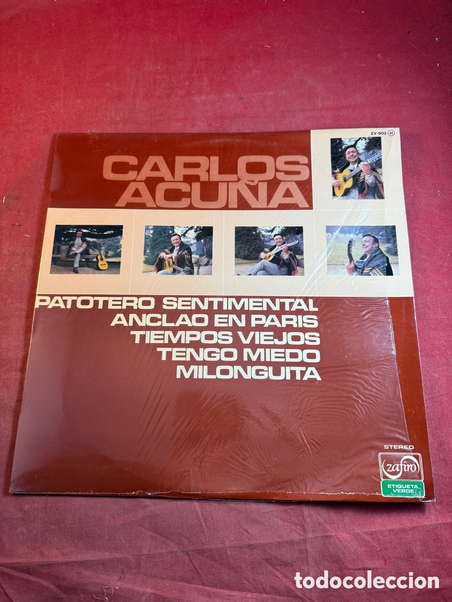 Discos de vinilo: CARLOS ACU&Ntilde;A VINILO ZAFIRO - Foto 1