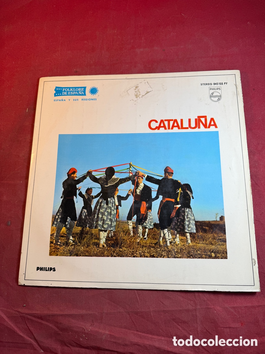 Discos de vinilo: CATALU&Ntilde;A FOLKLORE DE ESPA&Ntilde;A - Foto 1