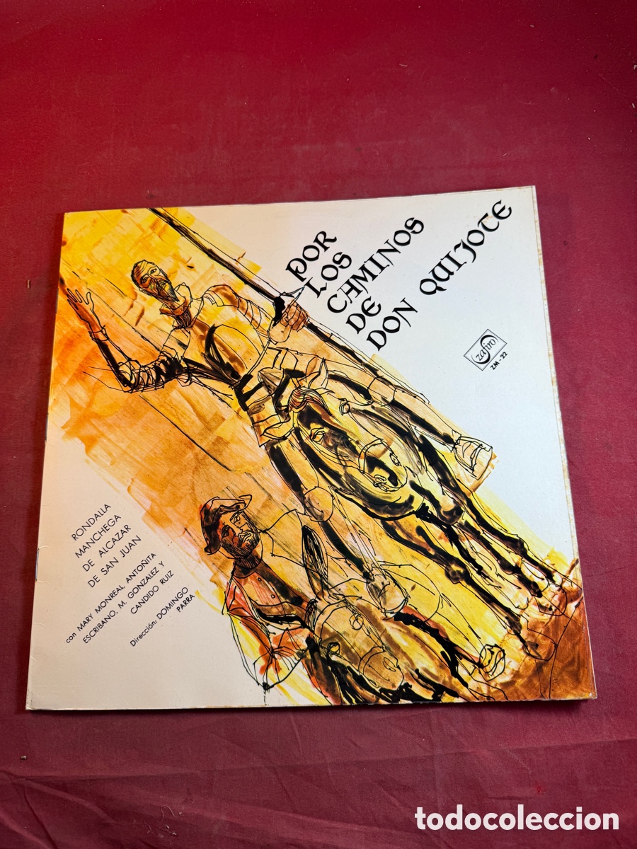 Discos de vinilo: POR LOS CAMINOS DE DON QUIJOTE - Foto 1