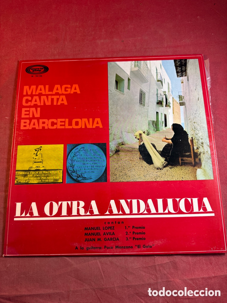 Discos de vinilo: MALAGA CANTA EN BARCELONA - Foto 1