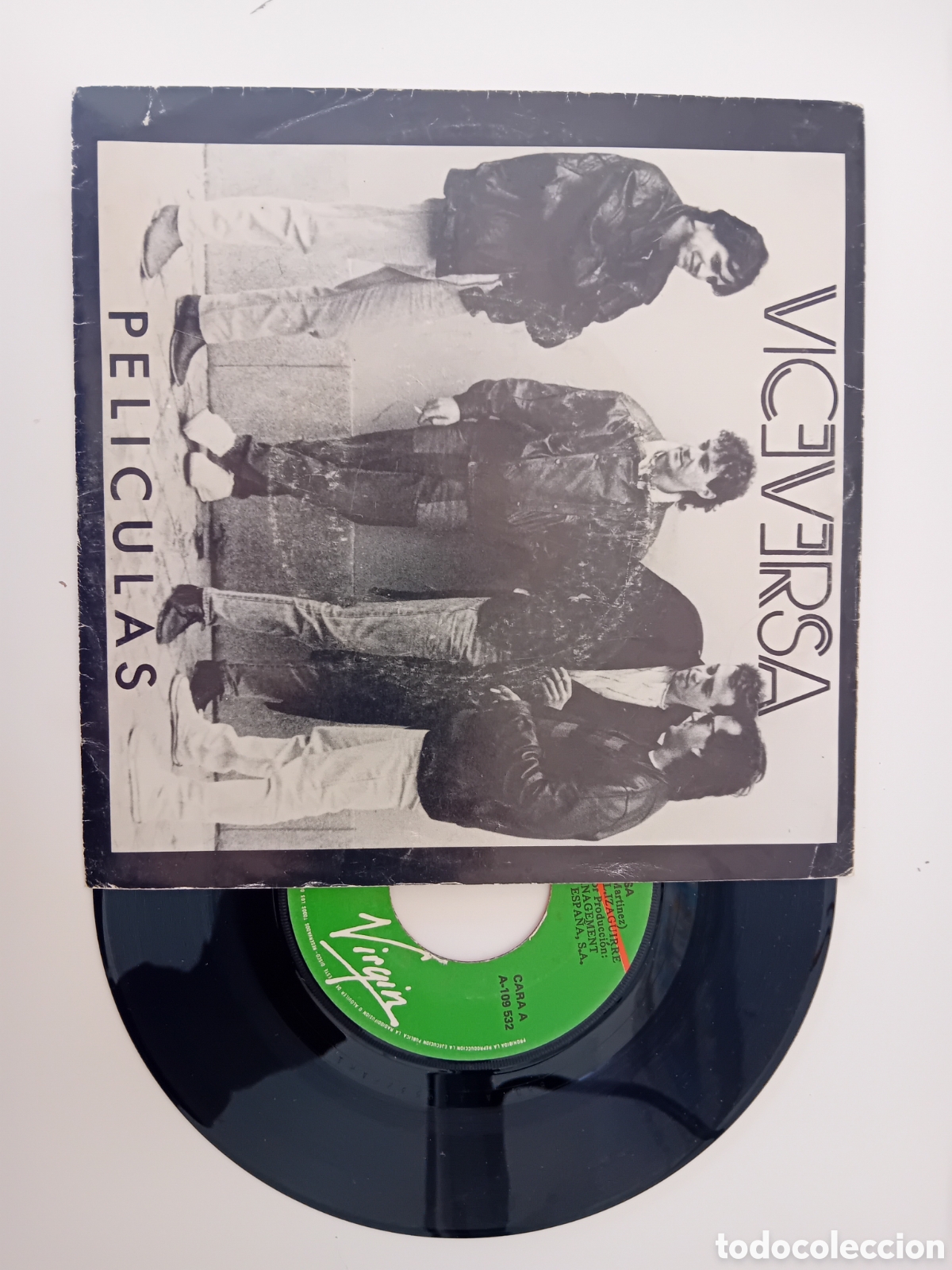 Discos de vinilo: single viceversa peliculas proposiciones Virgin - Foto 1