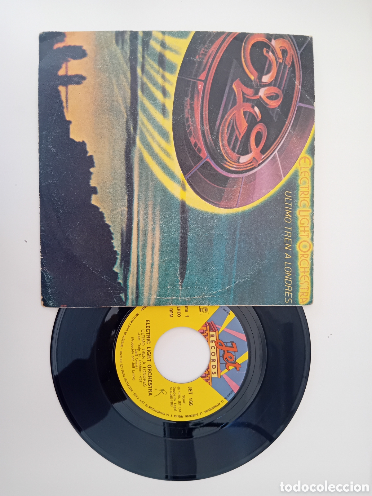 Discos de vinilo: electric light orchestra ultimo tren a Londres - Foto 1