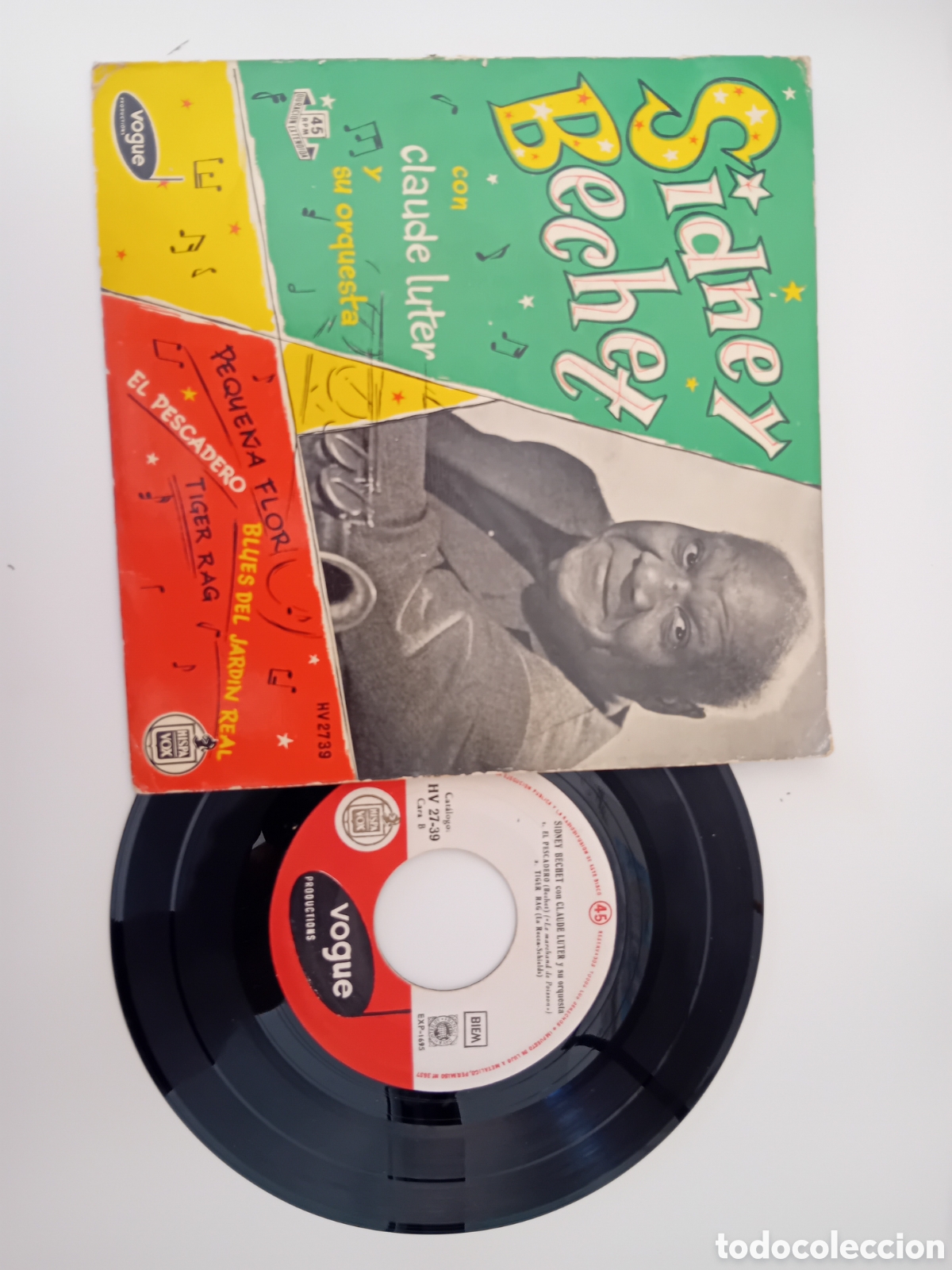 Discos de vinilo: sidney bechet peque&ntilde;a flor +3 - Foto 1