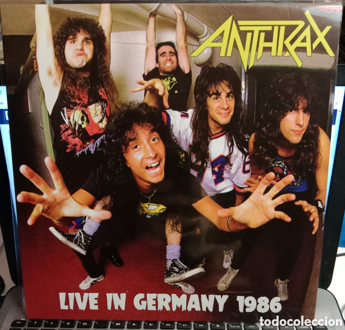 Discos de vinilo: Anthrax - Live in Germany 1986 (nuevo) - Foto 1