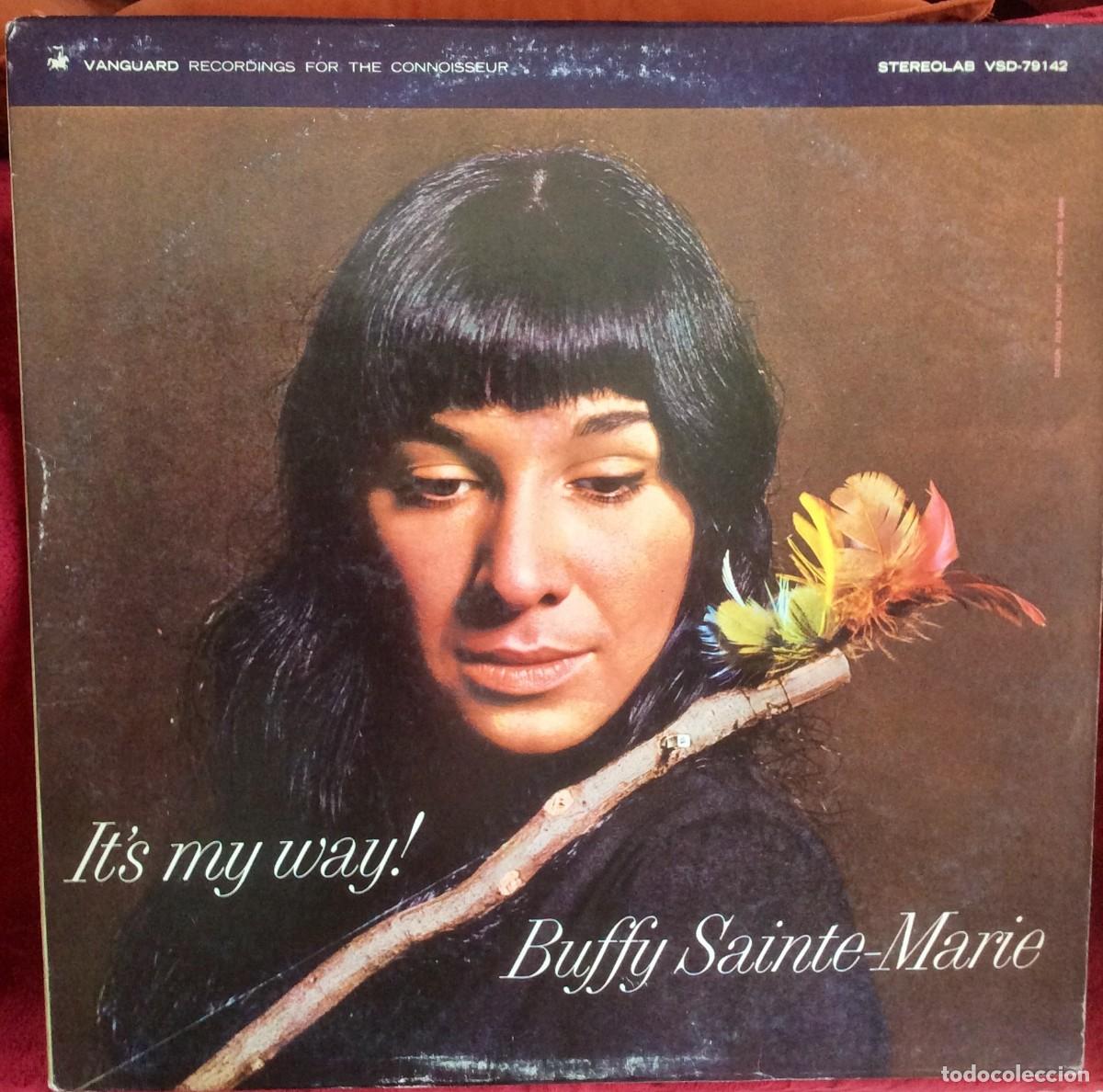 Discos de vinilo: Buffy Sainte Marie - it's my way ///USA 1964. Vg+
