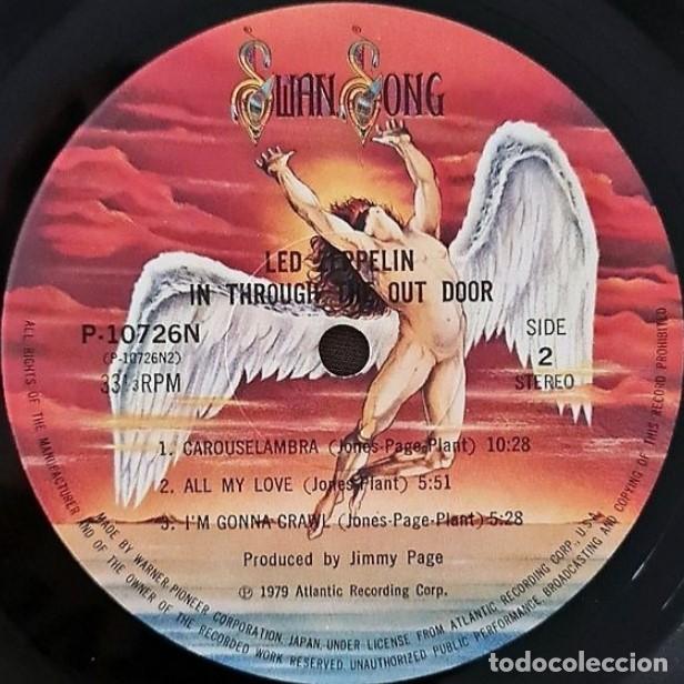 Discos de vinilo: Led Zeppelin - In Through The Out Door / Version (A) With Original Outer Craft Bag - Foto 8
