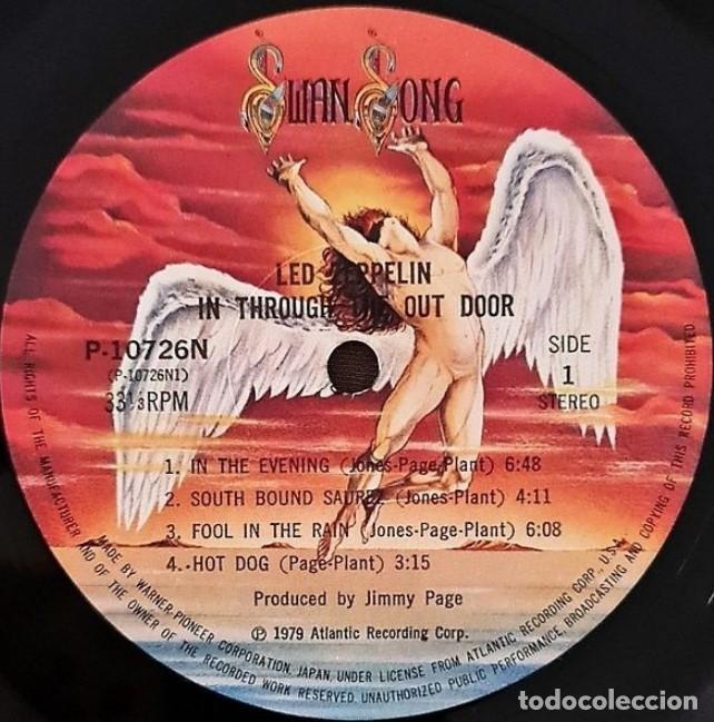 Discos de vinilo: Led Zeppelin - In Through The Out Door / Version (A) With Original Outer Craft Bag - Foto 9