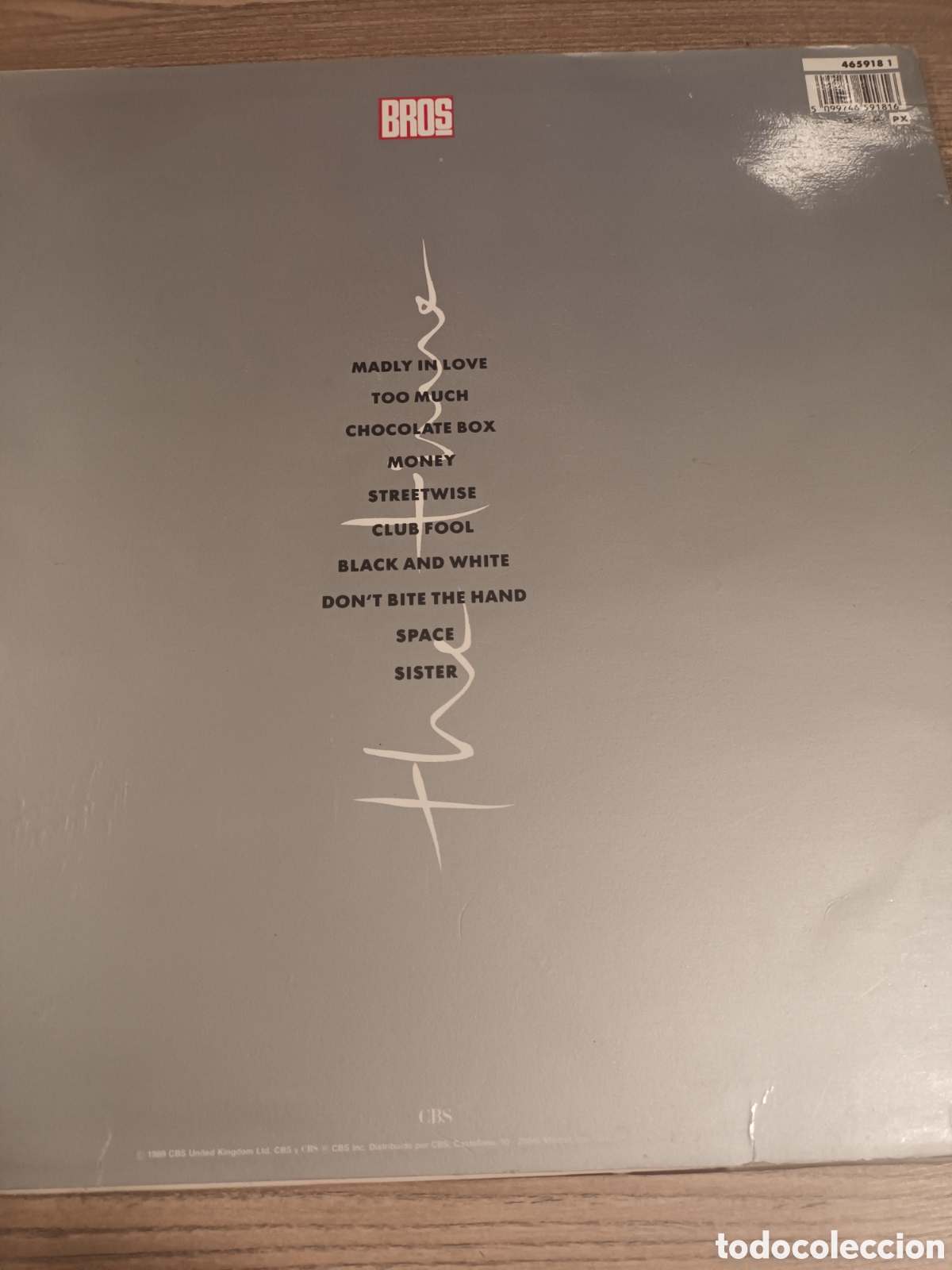 Discos de vinilo: Vinilo LP Bros - The Time - Foto 2