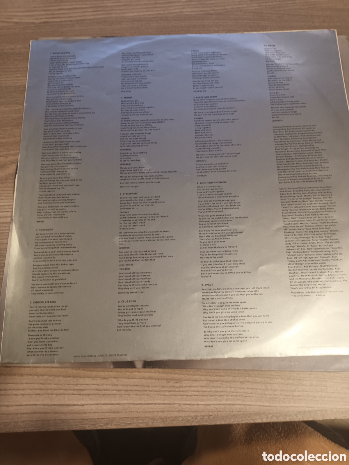 Discos de vinilo: Vinilo LP Bros - The Time - Foto 3