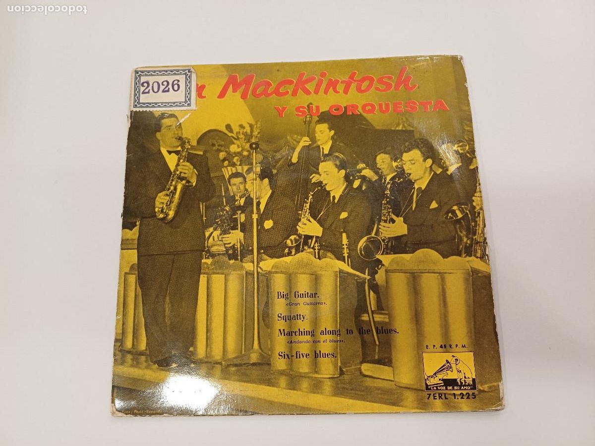 Discos de vinilo: KEN MACKINTOSH/BIG GUITAR/SINGLE. - Foto 1