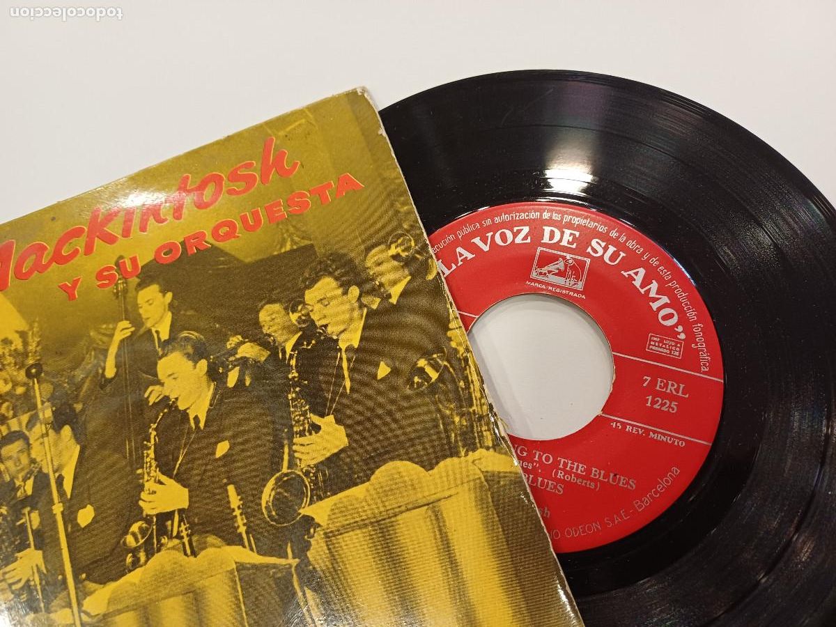 Discos de vinilo: KEN MACKINTOSH/BIG GUITAR/SINGLE. - Foto 2