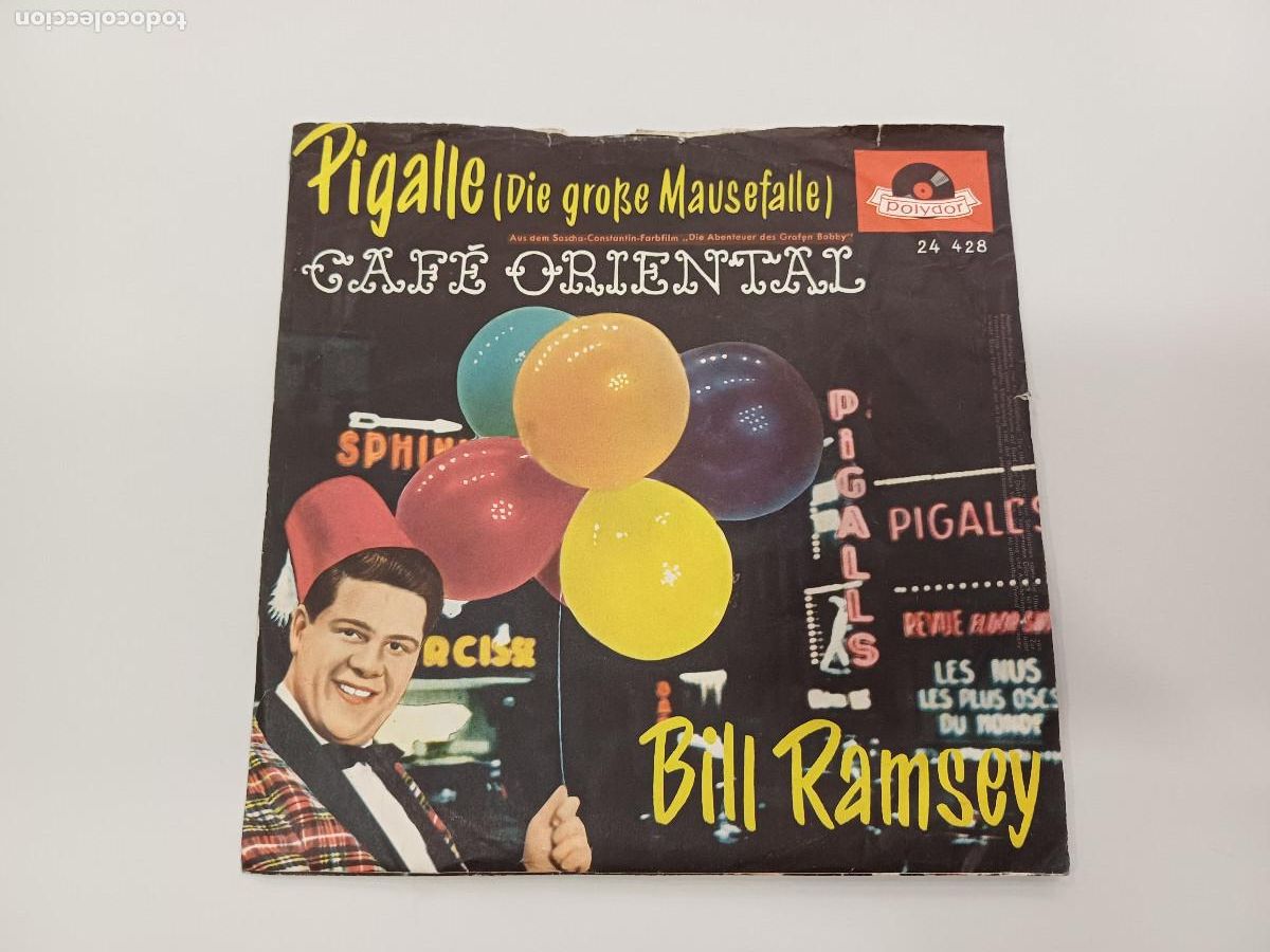 Discos de vinilo: BILL RAMSEY/CAFE ORIENTAL/SINGLE. - Foto 1