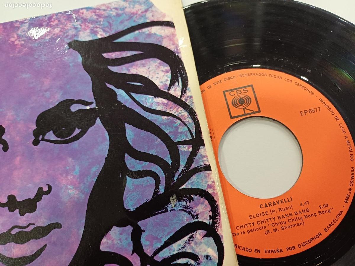 Discos de vinilo: CARAVELLI/ELOISE/SINGLE. - Foto 2