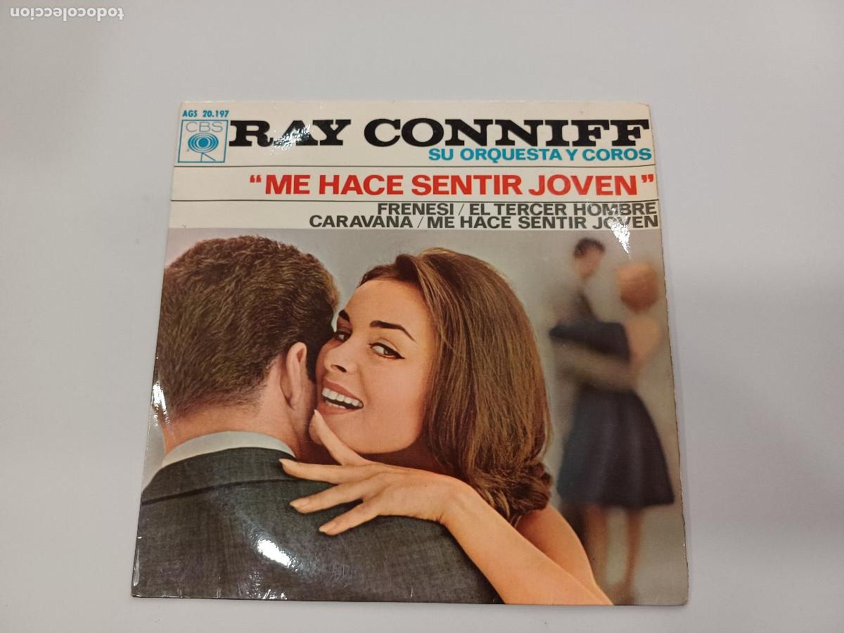 Discos de vinilo: RAY CONNIFF/ME HACE SENTIR JOVEN/SINGLE. - Foto 1