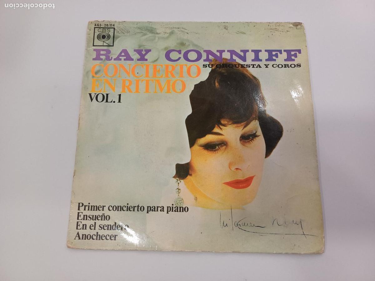Discos de vinilo: RAY CONNIFF/CONCIERTO EN RITMO VOL.1/SINGLE. - Foto 1