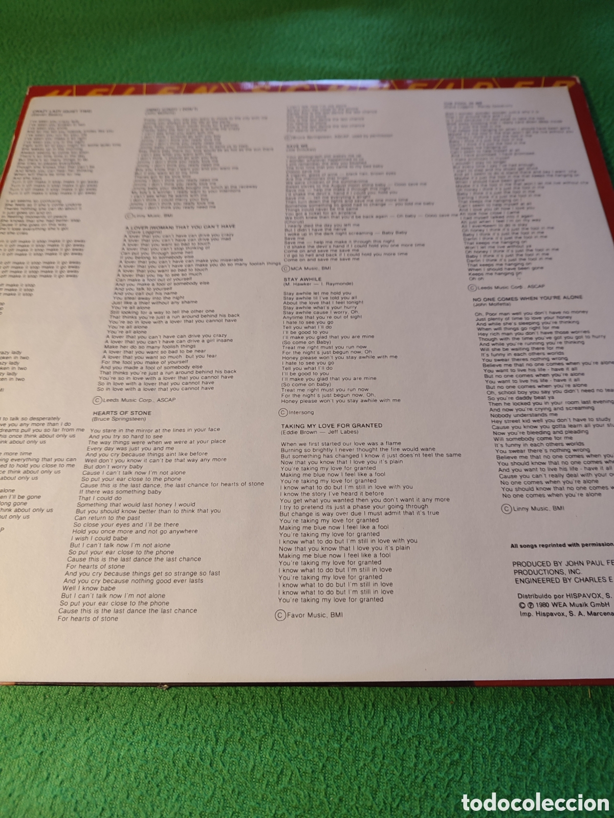 Discos de vinilo: Helen Schneider - Crazy lady vinilo lp - Foto 2