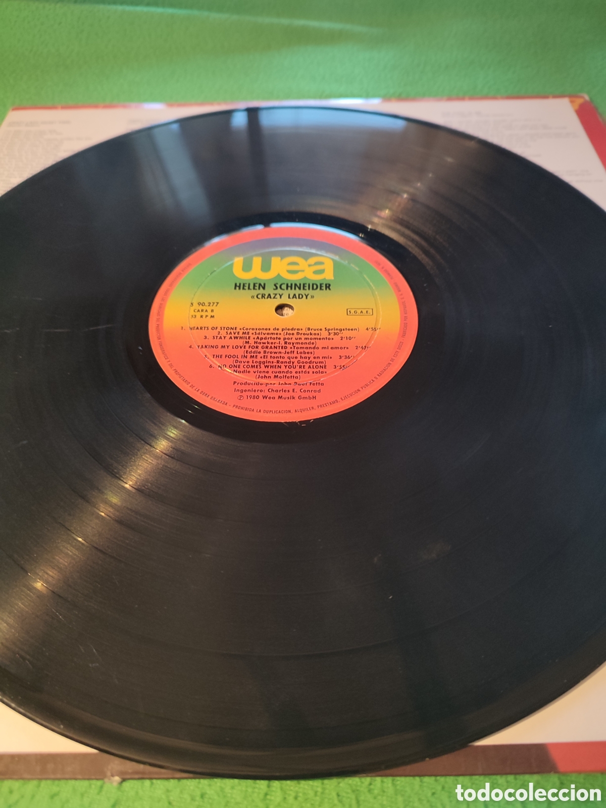 Discos de vinilo: Helen Schneider - Crazy lady vinilo lp - Foto 3