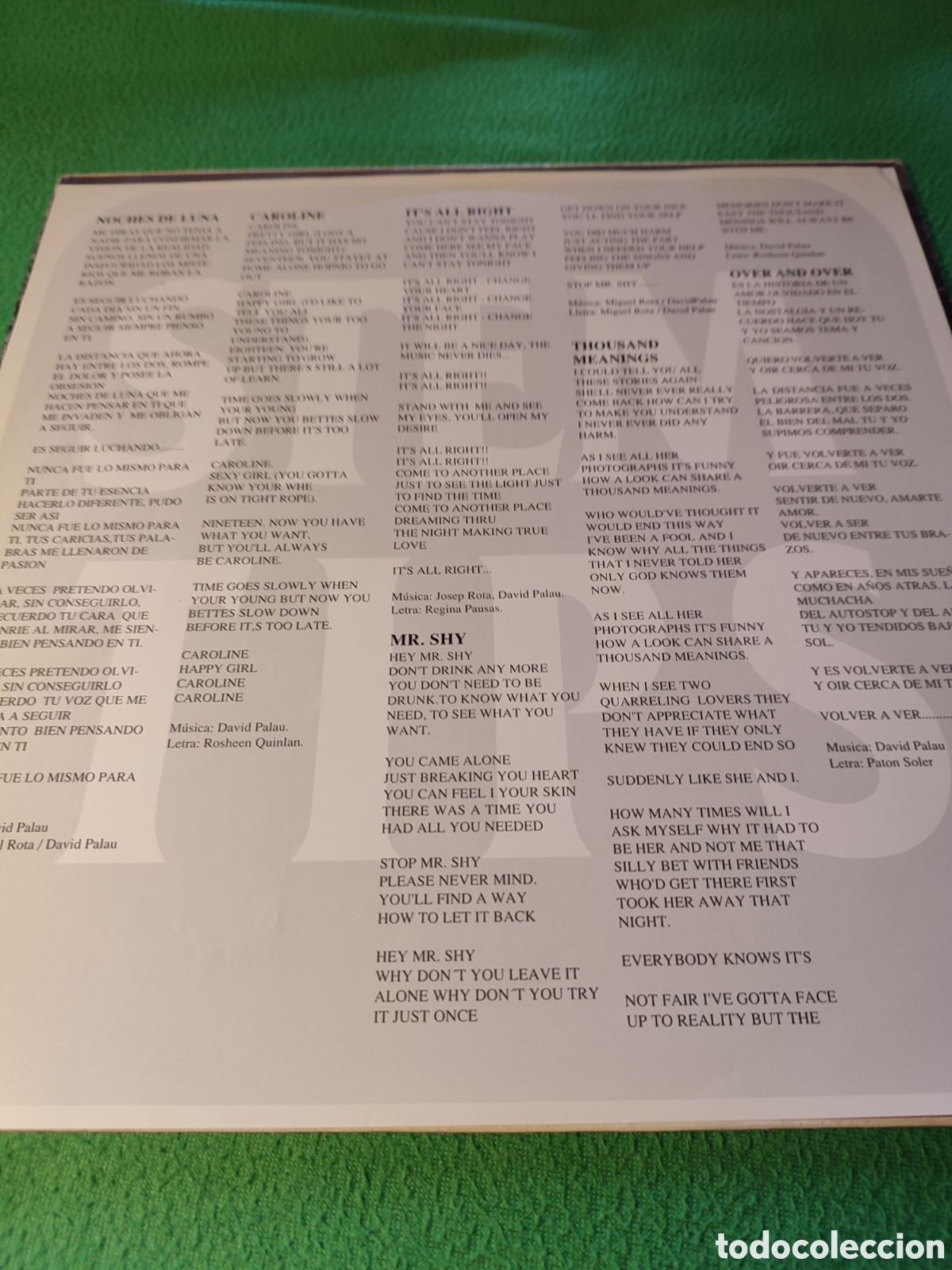 Discos de vinilo: Stem Tips - Noches de luna vinilo Lp - Foto 2