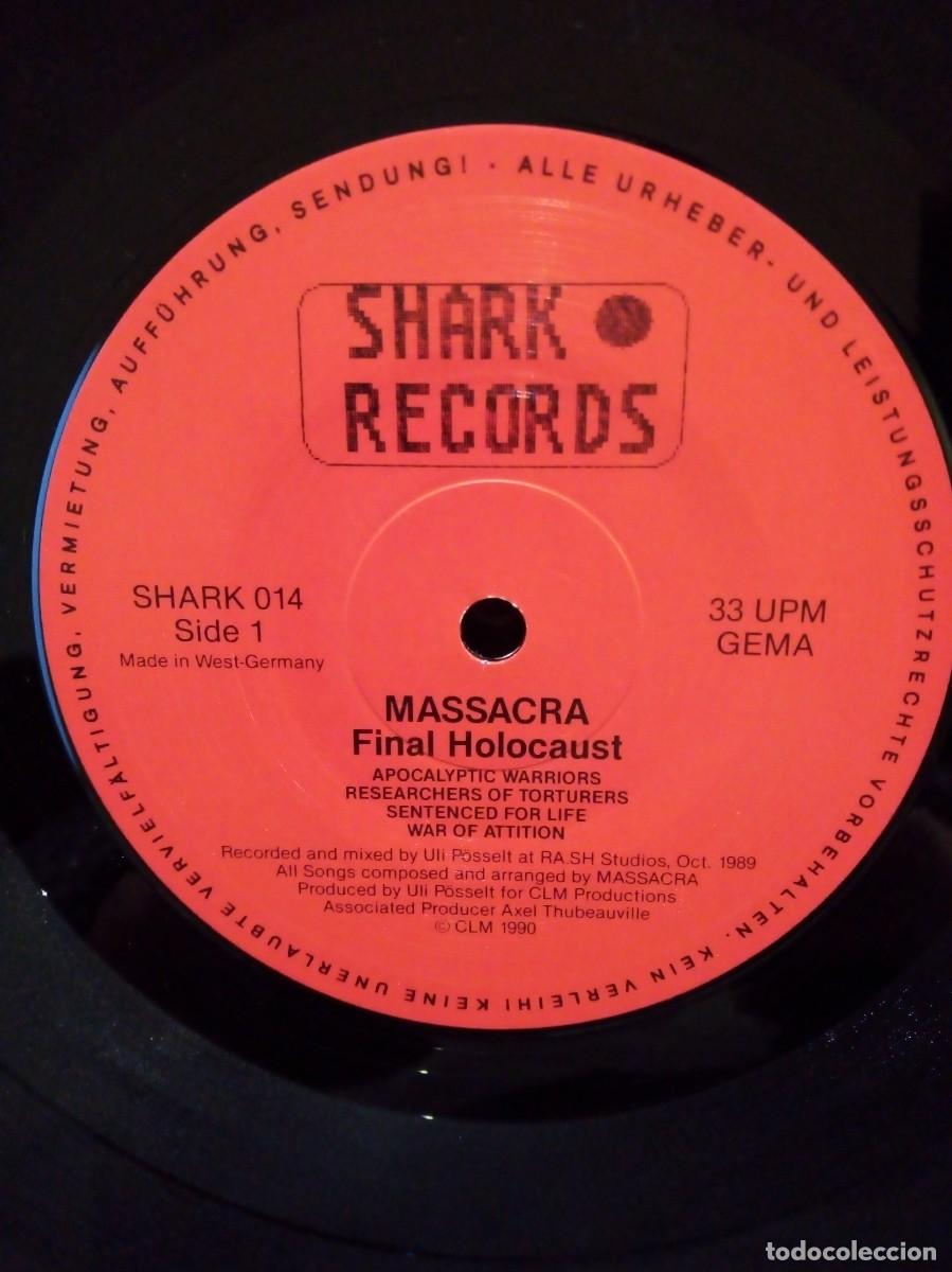 Discos de vinilo: Massacra, final holocaust 1990. - Foto 3