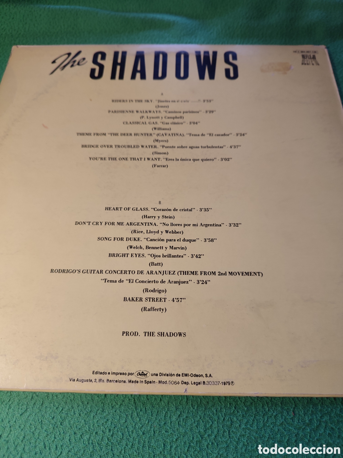 Discos de vinilo: The Shadows - String of hits Vinilo Lp - Foto 2