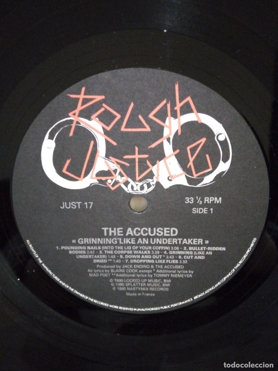 Discos de vinilo: The Accused, Grinning like and Undertaker 1990. - Foto 3