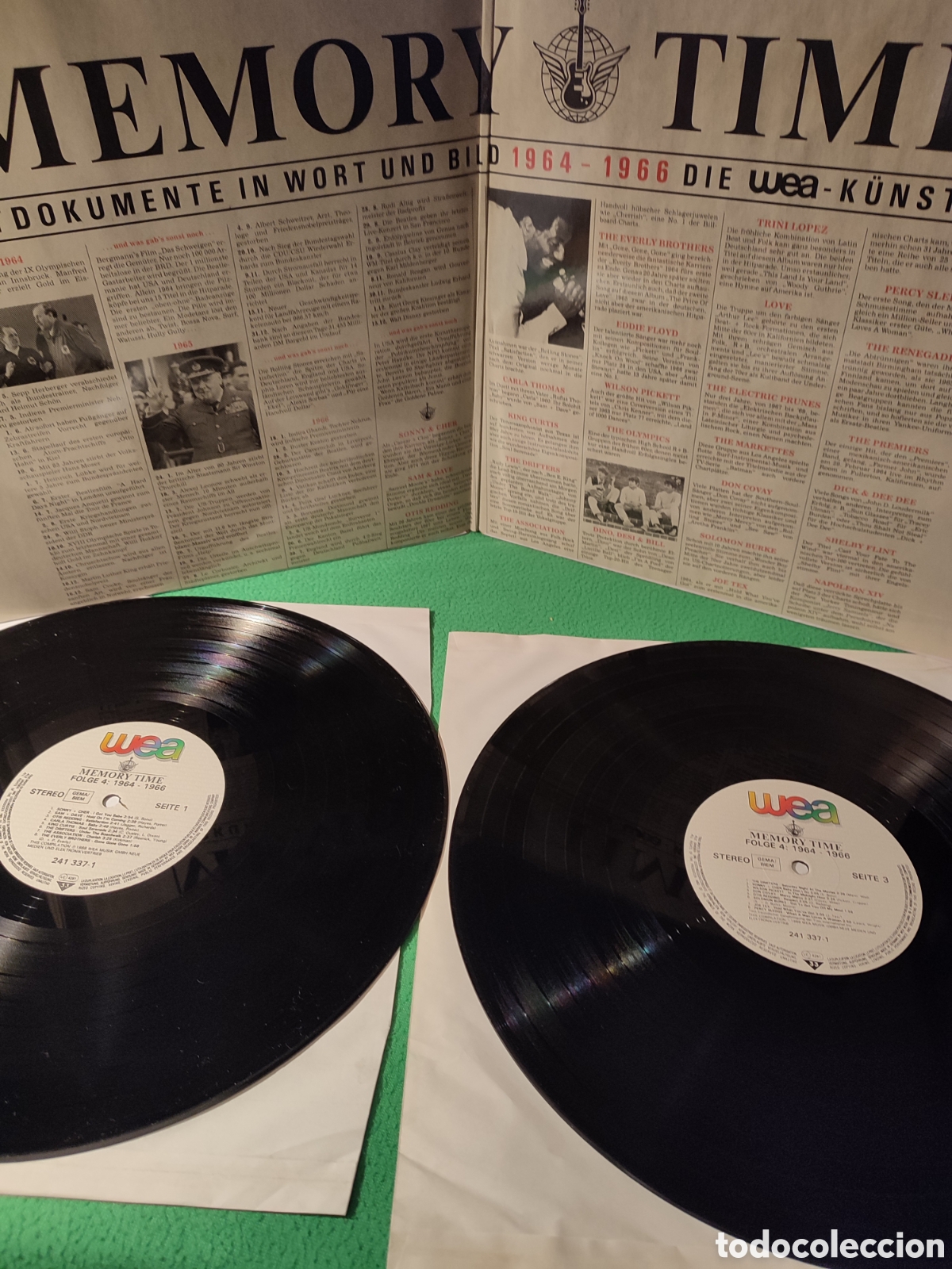 Discos de vinilo: Memory Time 1964- 1966 - Varios autores 2 lps - Foto 2