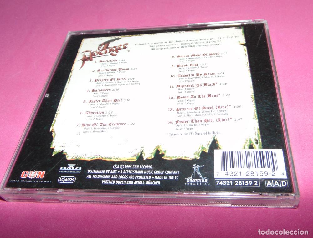 Discos de vinilo: AVENGER &ndash; Prayers Of Steel - CD 1995 - Foto 2
