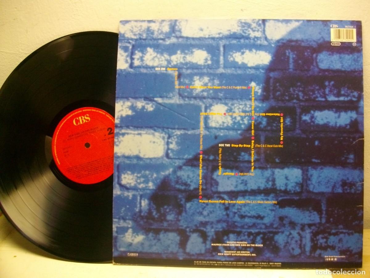 Discos de vinilo: New Kids On The Block -Step by step (1990) LP - Foto 2
