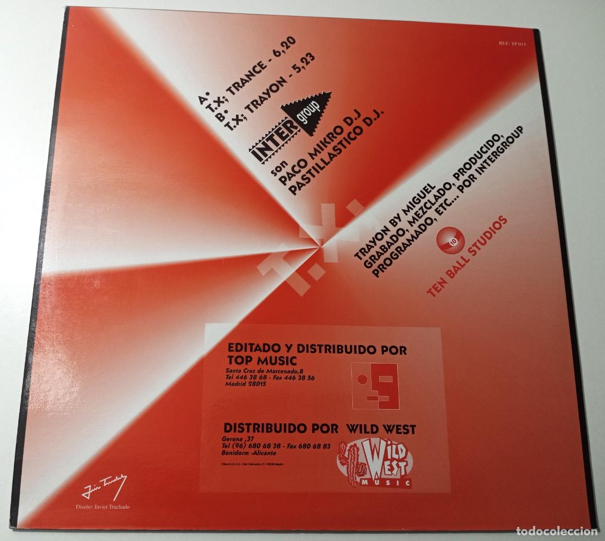 Discos de vinilo: Intergroup &lrm;&ndash;-- T.X; - Foto 2
