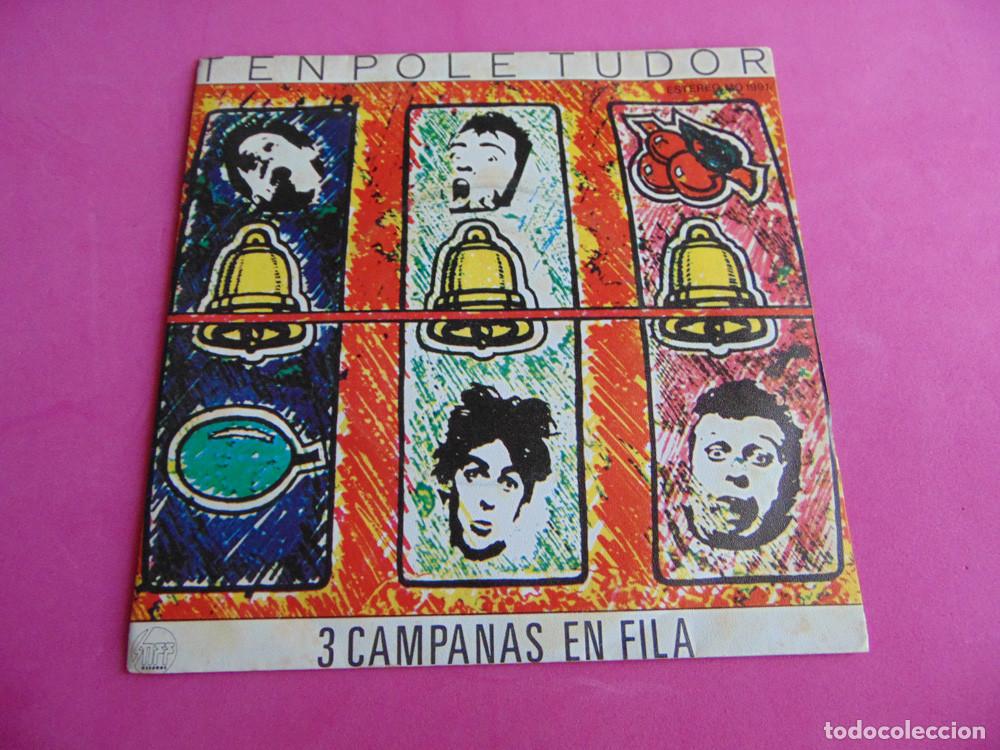 Disques de vinyle: Tenpole Tudor &ndash; 3 Campanas En Fila - SINGLE 1980