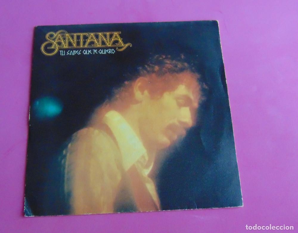 Discos de vinilo: Santana &ndash; Tu Sabes Que Te Quiero - SINGLE 1979 - Foto 1