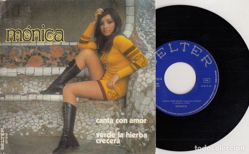 Discos de vinilo: MONICA - CANTA CON AMOR - SINGLE DE VINILO - C - 25 - Foto 1