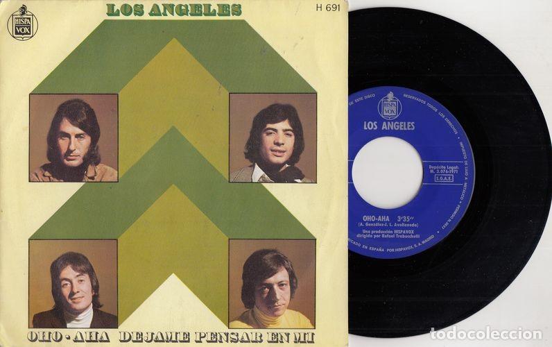 Discos de vinilo: LOS ANGELES - OHO AHA - SINGLE DE VINILO - C-26 - Foto 1