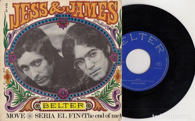 Discos de vinilo: JESS AND JAMES - MOVE - SINGLE DE VINILO - C-26 - Foto 1