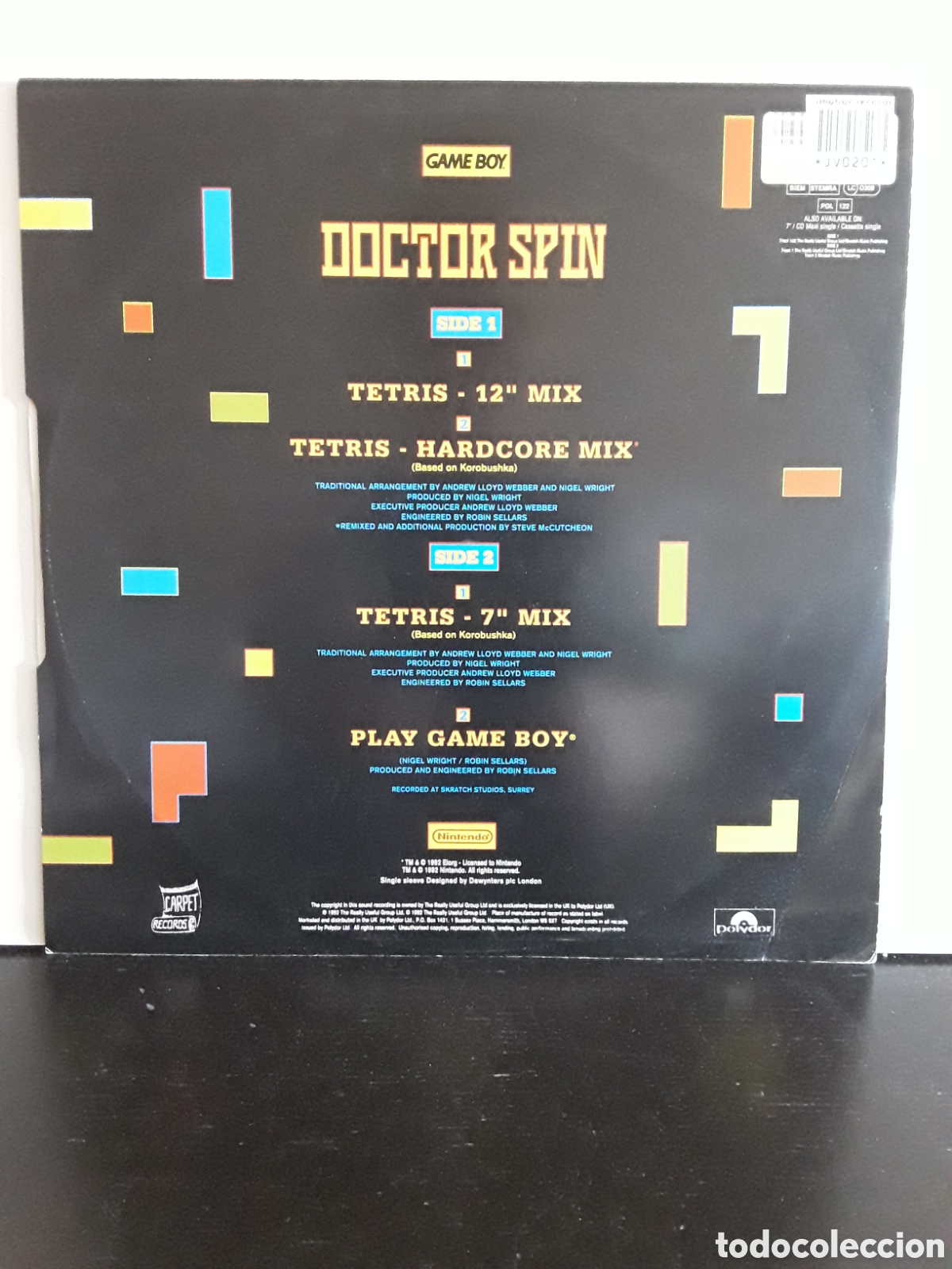 Discos de vinilo: Doctor Spin &lrm;&ndash; Tetris - Foto 2