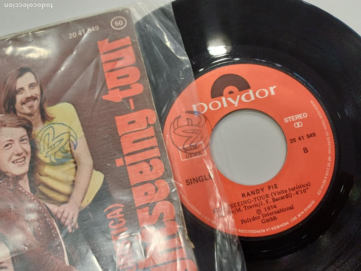 Discos de vinilo: RANDY PIE/HIGHWAY DRIVER/SINGLE. - Foto 2