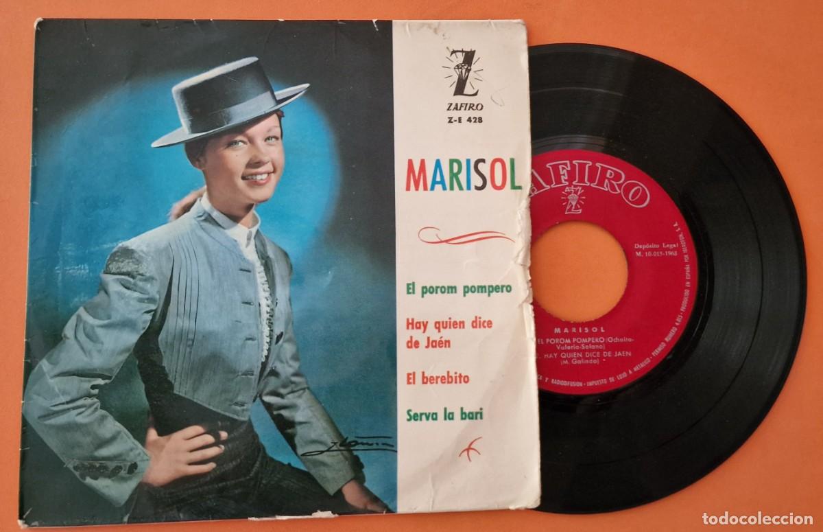 Discos de vinilo: disco vinilo single Marisol. - Foto 1