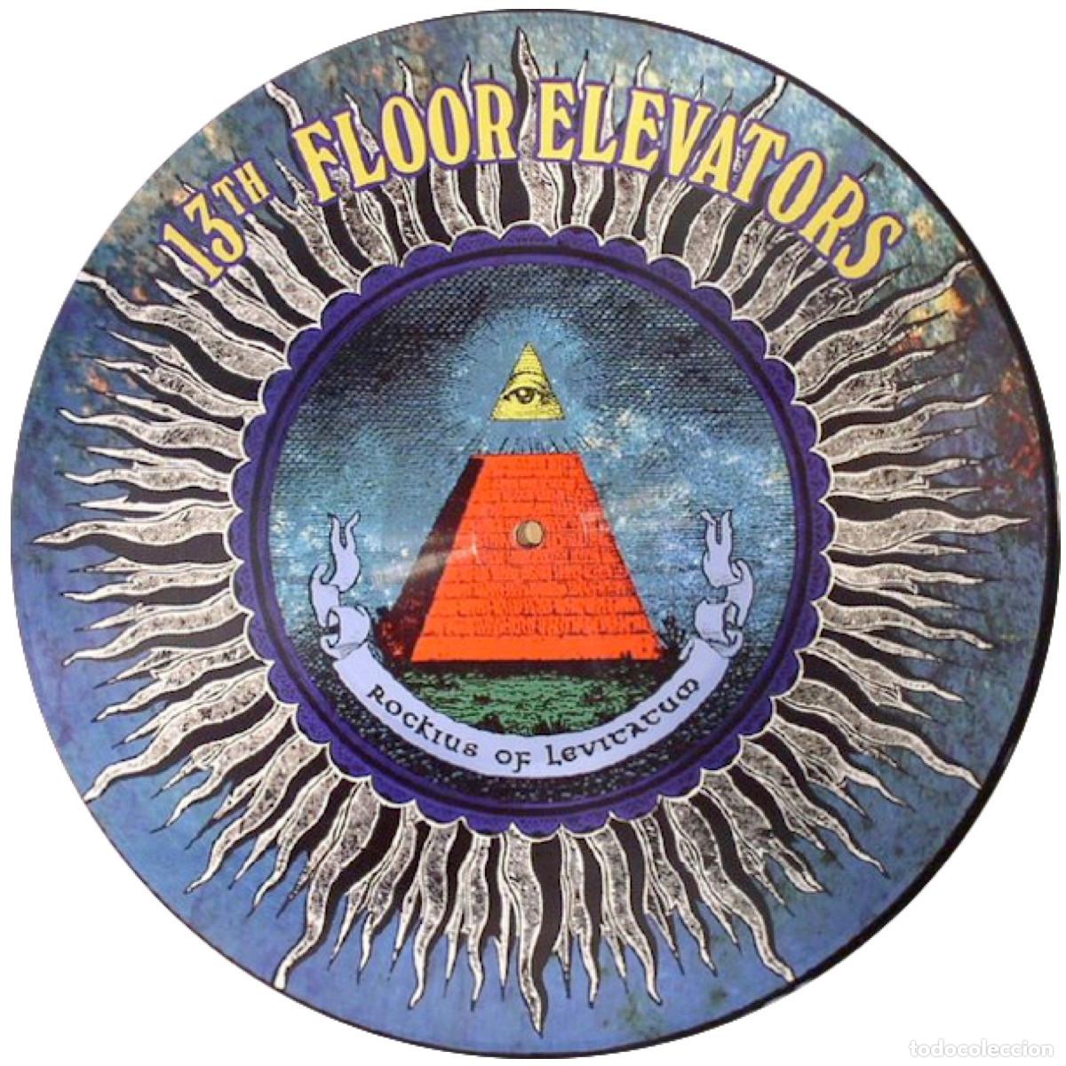 Vinyl-Schallplatten: THE 13th FLOOR ELEVATORS Rockius Of Levitatum (picture-LP) . psicodelia rock