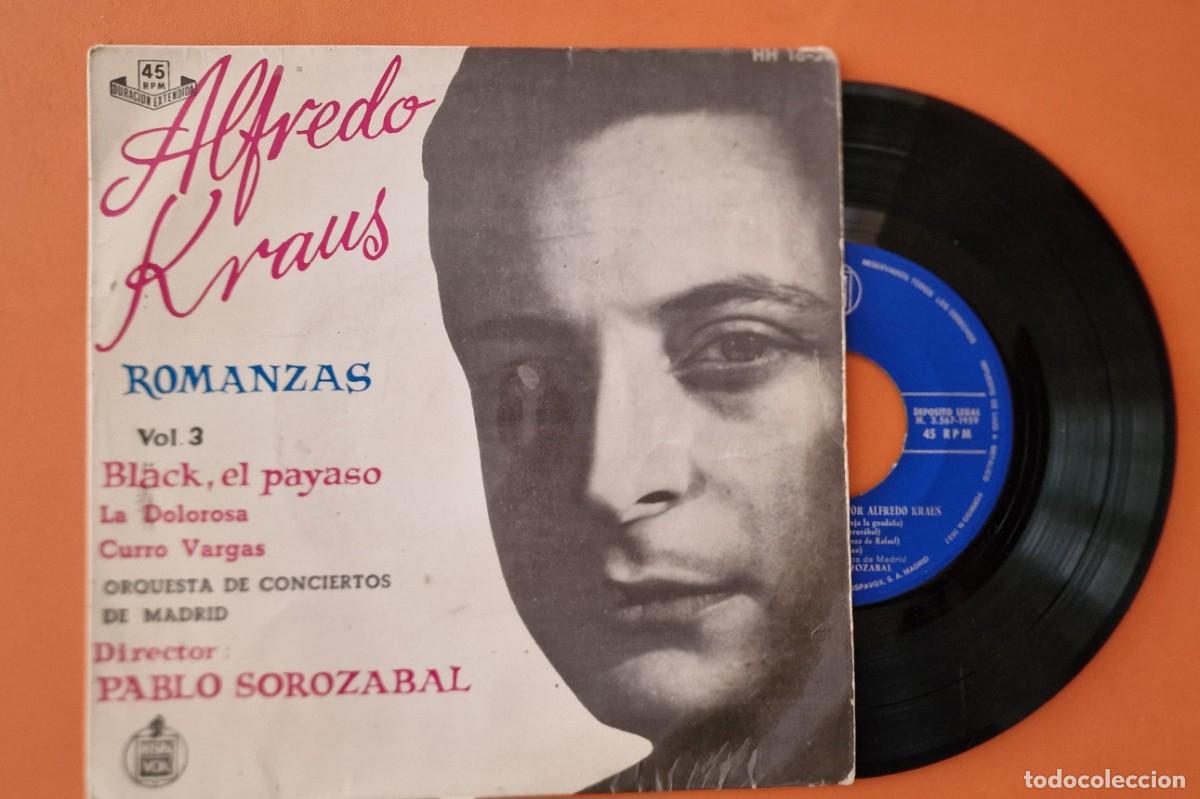 Discos de vinilo: disco vinilo single, Alfredo Kraus. - Foto 1