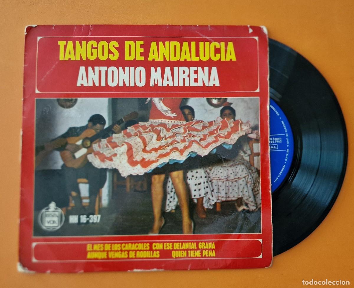 Discos de vinilo: disco vinilo single, Antonio Mairena - Foto 1
