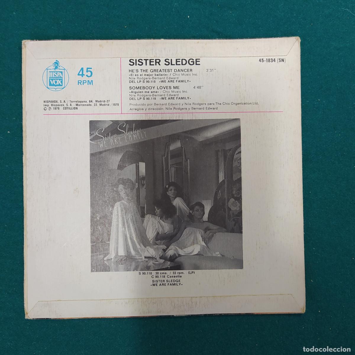 Discos de vinilo: Sister Sledge &ndash; Hes The Greatest Dancer - Foto 2