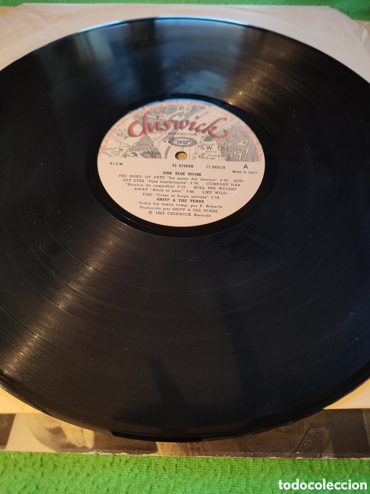 Discos de vinilo: Sniffn The Tears - Ride Blue divide - Foto 3