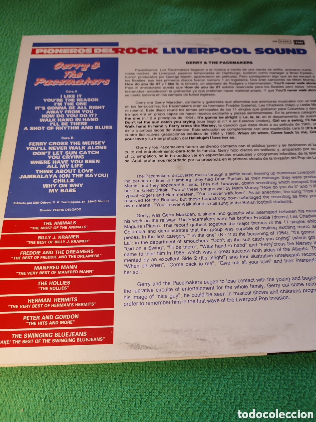 Discos de vinilo: Gerry & The Pacemakers - Pioneros del Rock - Foto 2