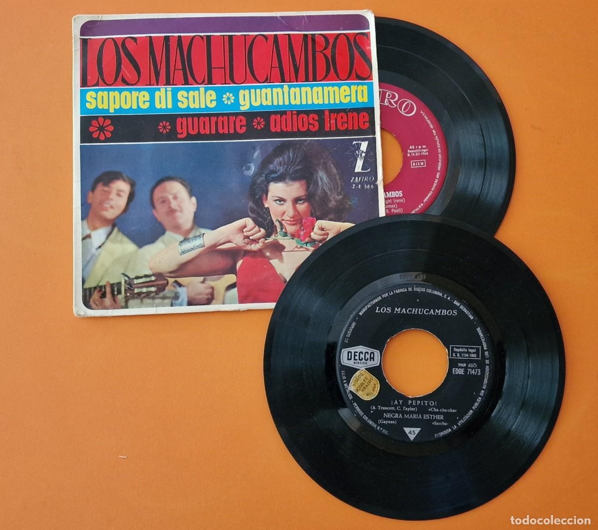 Discos de vinilo: disco vinilo single, los Machucambos - Foto 1