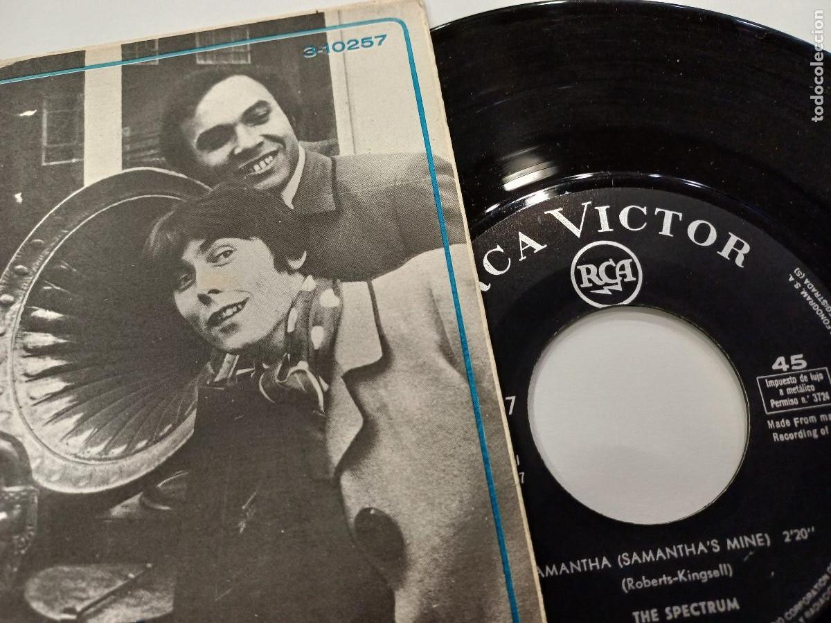 Discos de vinilo: THE SPECTRUM/SAMANTHA/SINGLE DISCO OBSEQUIO. - Foto 2