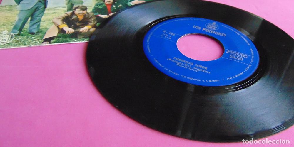 Discos de vinilo: LOS PEKENIKES - PODEROSO SE&Ntilde;OR - SINGLE 1969 - Foto 4
