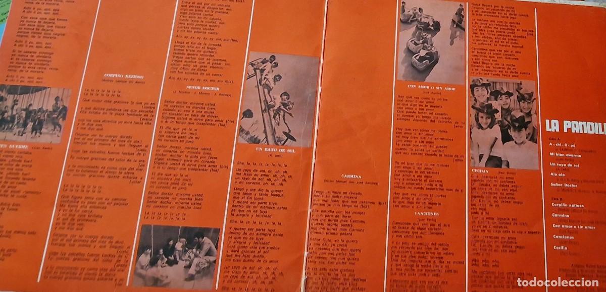 Discos de vinilo: disco vinilo LP.La Pandilla - Foto 2