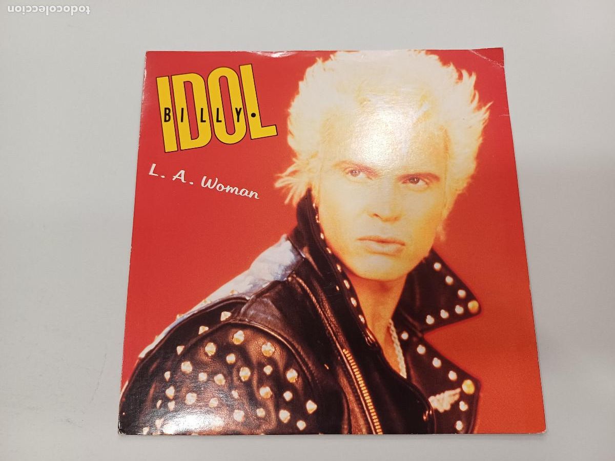 Discos de vinilo: BILLY IDOL/L.A.WOMAN/SINGLE. - Foto 1