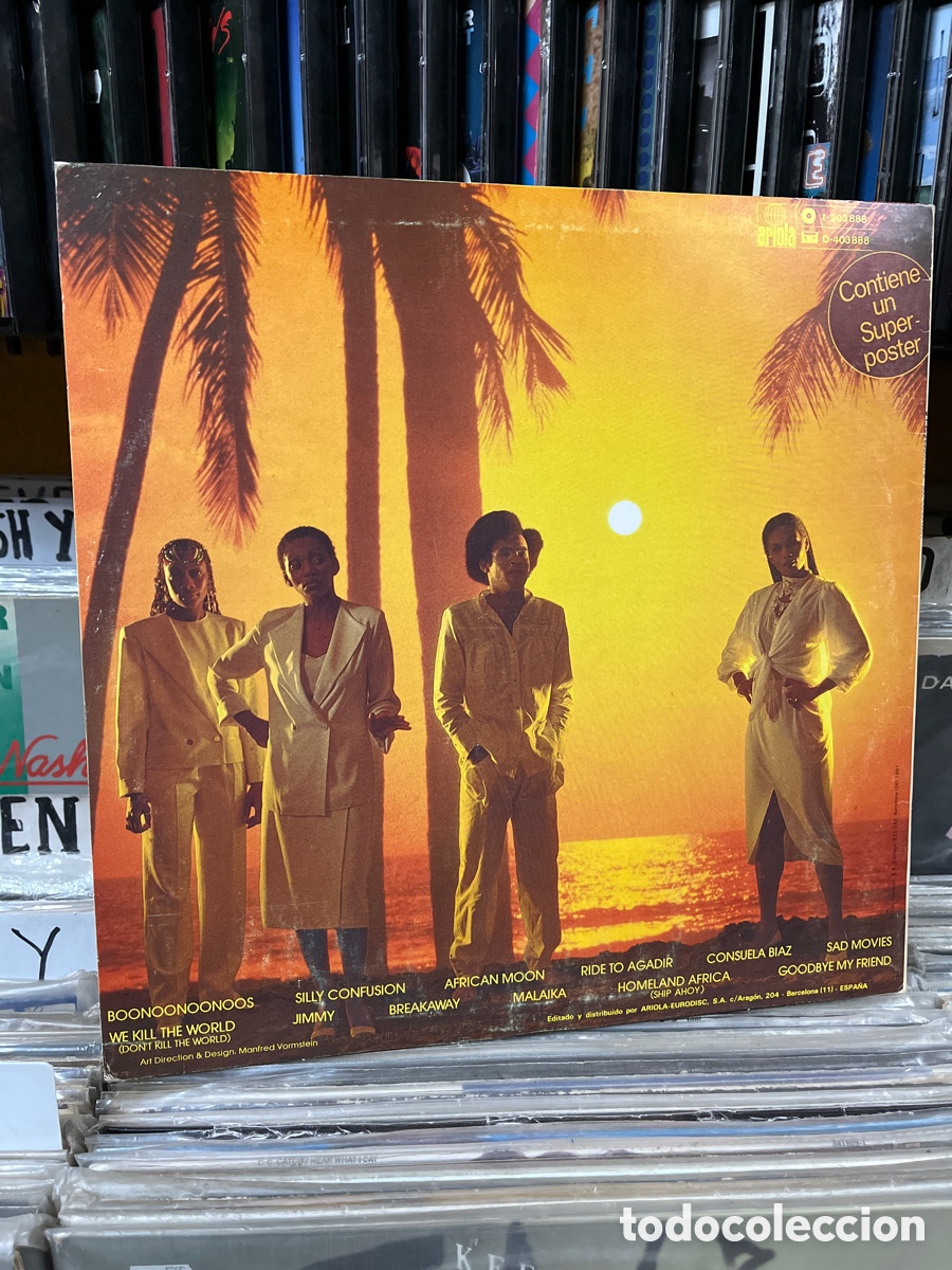 Discos de vinilo: Boney M boonoonoonoos - Foto 2